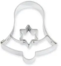 SMOLÍK COOKIE - Vykrajovačka zvonček/hviezda