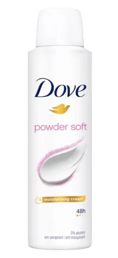 DOVE POWDER SOFT - Antiperspirant s upokojujúcou vôňou 0,15 L