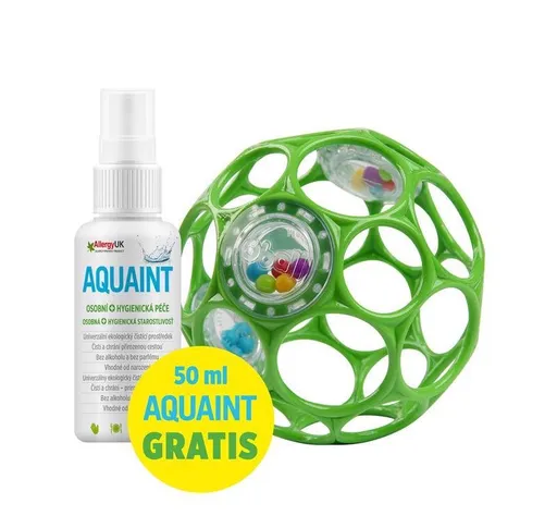 Oball RATTLE 10 cm seafoam + Aquaint 50ml