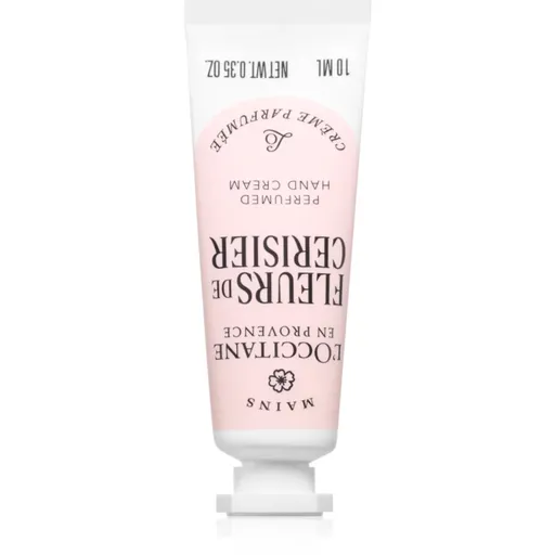 L’Occitane Fleurs de Cerisier krém na ruky s parfumáciou kvet čerešne 10 ml