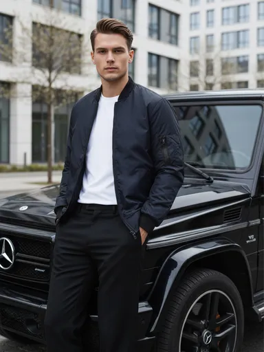 Pekná pánska bunda