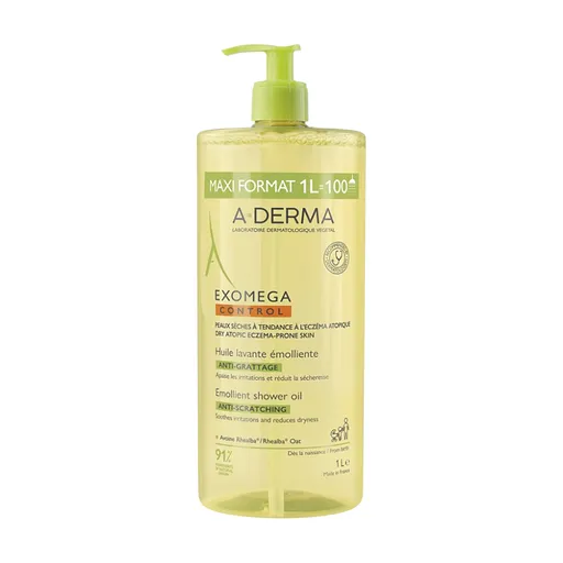 A-DERMA Exomega CONTROL Zvláč.sprchový olej 1000ml