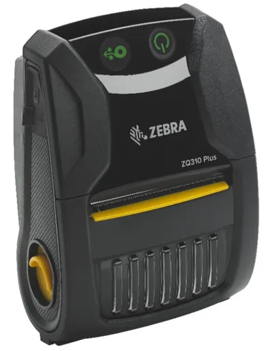 Zebra ZQ310 Plus ZQ31-A0E14TE-00, mobilní tlačiareň štítkov, Linerless, 8 dots/mm (203 dpi), USB-C, BT (BLE), NFC, kit (USB)