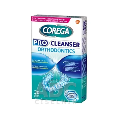 COREGA PRO CLEANSER ORTHODONTICS