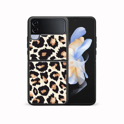 MY ART Ochranný kryt pre Samsung Galaxy Z Flip4 5G LEOPARD PRINT (238)