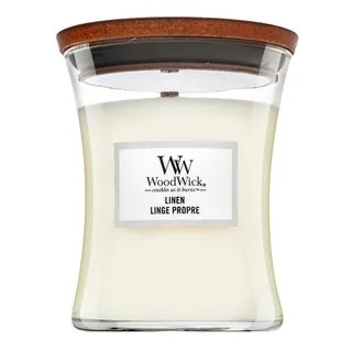 Woodwick Linen vonná sviečka 275 g