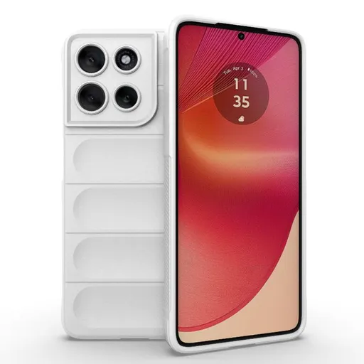 STEPS Ochranný kryt pre Motorola Moto G56 5G biely