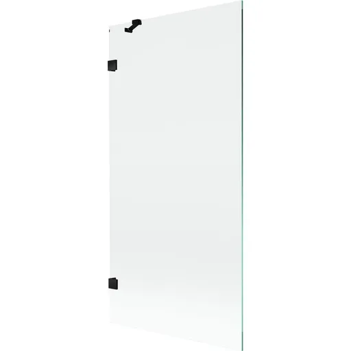 MEXEN/S - Lunar vaňová zástena FIX 90 x 150, transparent, čierna 897-090-000-70-00