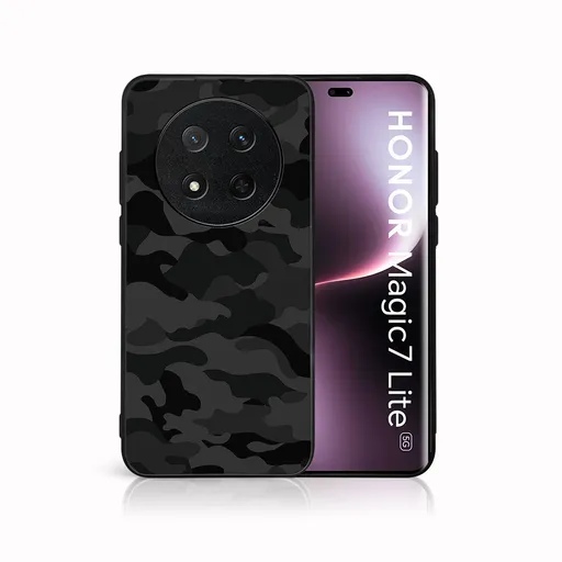 MY ART Ochranný kryt pre Honor Magic7 Lite 5G BLACK CAMO (234)