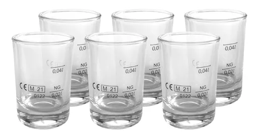 MAKRO - Sada pohárov 6ks ciach 0,02 + 0,04
