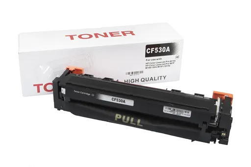 Kompatibilná tonerová náplň CF530A, 205A, 1100 listov pre tlačiarne HP, čierna