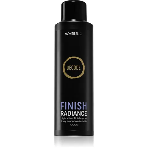 Montibello Decode Finish Radiance Spray rýchloschnúci sprej na vlasy pre lesk 200 ml