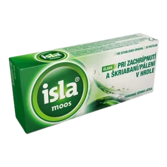 ISLA MOOS na bolesť hrdla 30 pastiliek