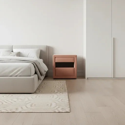 Signal Nočný stolík ET-003 Farba: Staroružová / Bluvel 52