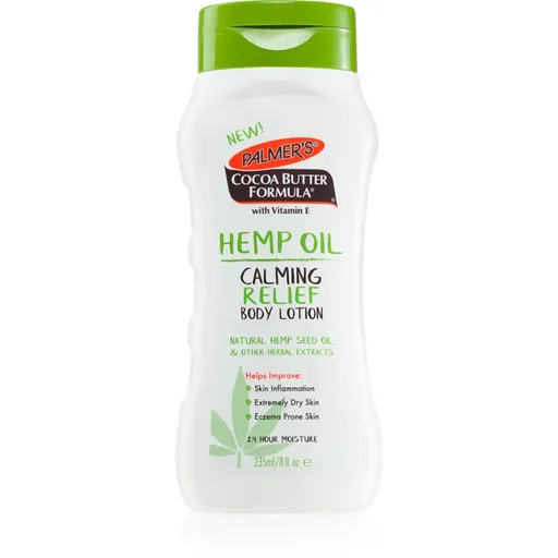 Palmer’s Cocoa Butter Formula Hemp Oil upokojujúce telové mlieko pre suchú pokožku 235 ml