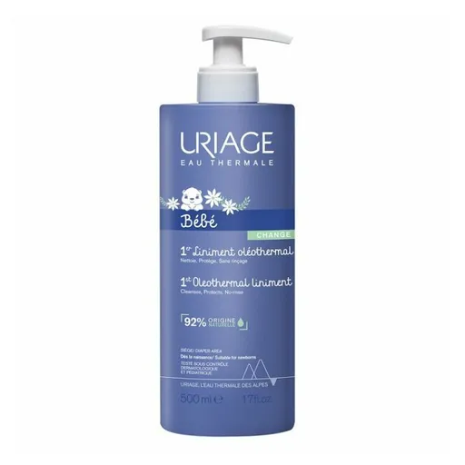 URIAGE BéBé detská čistiaca starostlivosť pre oblasť plienok 500 ml