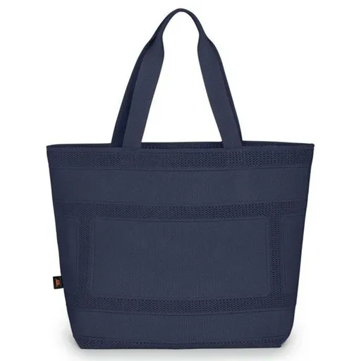 Halfar Pletená nákupná taška MONO - Tmavomodrá