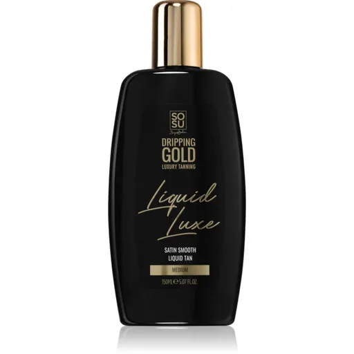 Dripping Gold Luxury Tanning Liquid Luxe samoopaľovacia voda na telo Medium 150 ml