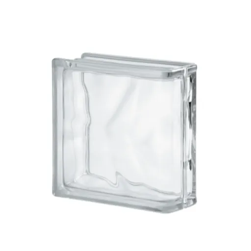 Luxfera Glassblocks číra 19x19x8 cm lesk 1908WLINEND
