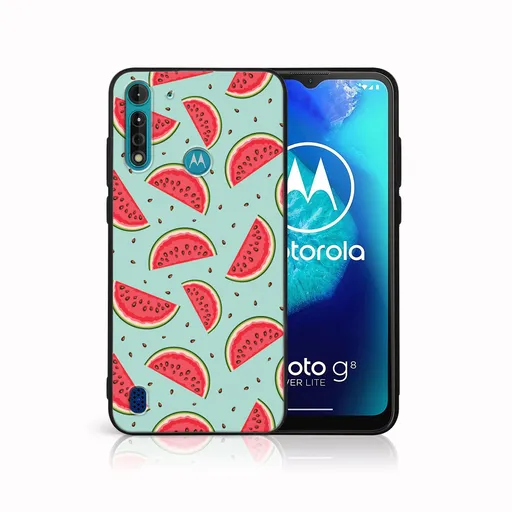 MY ART Ochranný kryt pre Motorola Moto G8 Power Lite WATERMELON (120)