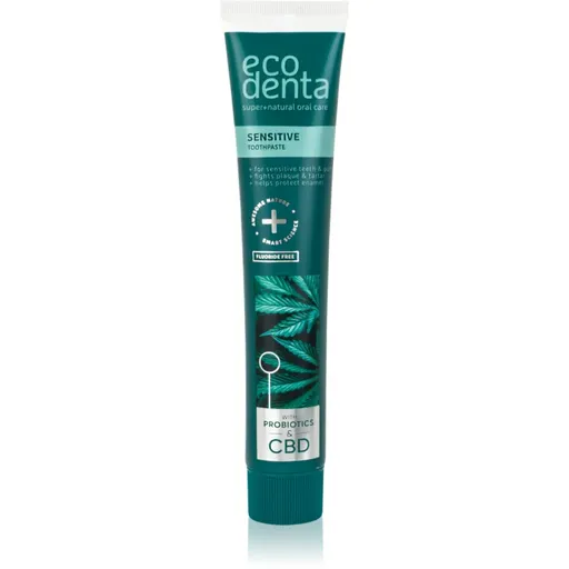 Ecodenta Sensitive CBD bioaktívna zubná pasta s CBD 100 ml