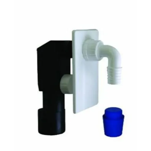 Multi sifón prač.podom. biely E400B