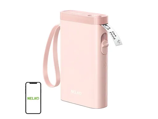 Tlačiareň štítkov NELKO P21 Pink