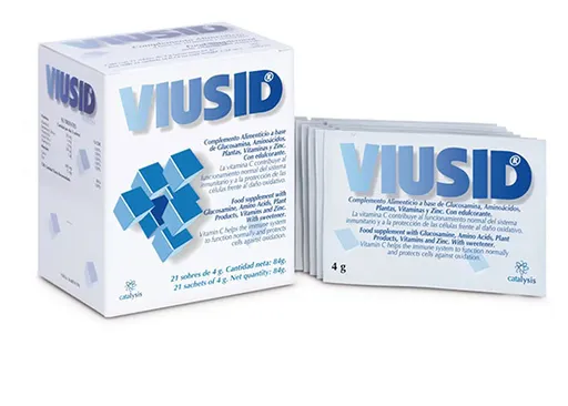 VIUSID vrecúška antivirotický výživový doplnok 21x4g