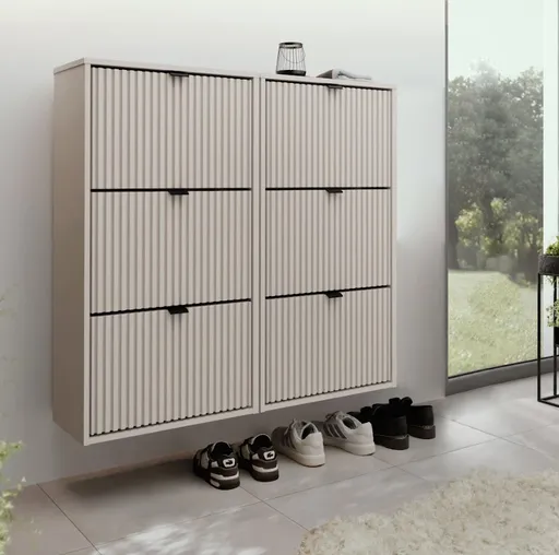 KIER Závesný botník LARO 2 | cashmere