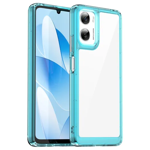 CRYSTAL Ochranný kryt pre Motorola Moto G06 / G06 Power tyrkysový