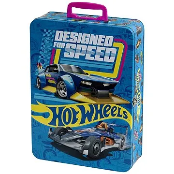 Klein Zberateľský kufrík Hot Wheels, 50 kusov (4009847028815)
