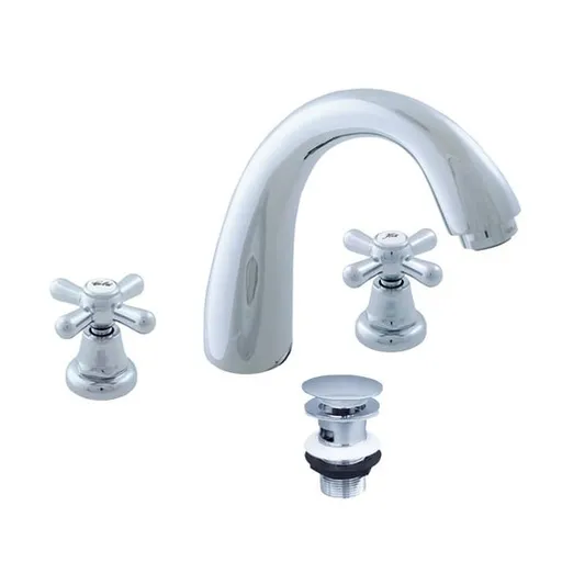 RAV SLEZÁK Morava umývadlová batéria s clic-clacom chróm MK133.5