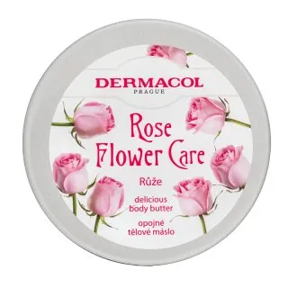 Dermacol Rose Flower Care telové maslo Delicious Body Butter 75 ml
