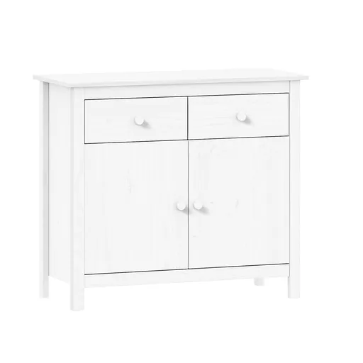 Príborník TORINO biely