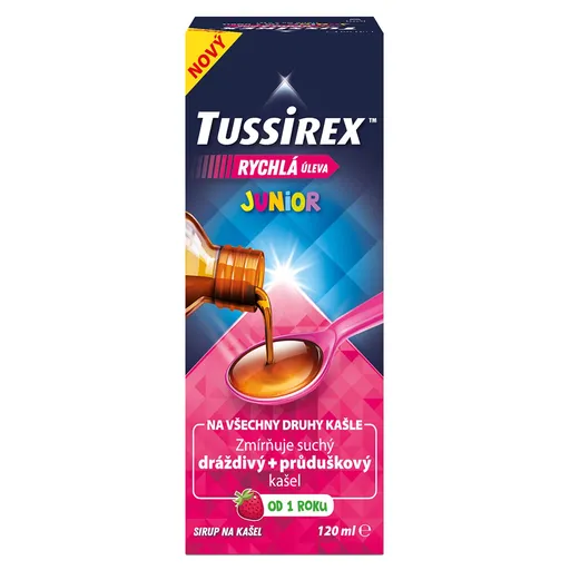 TUSSIREX Junior sirup 120 ml