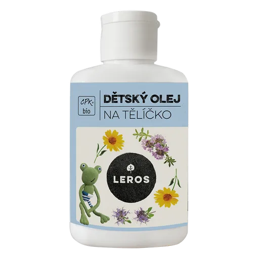 LEROS Detský olej na telíčko 100 ml