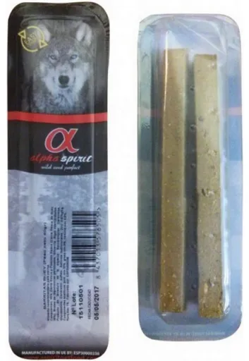 Maškrta Alphaspirit pečienkové tyčinky pre psy 4 x 10g