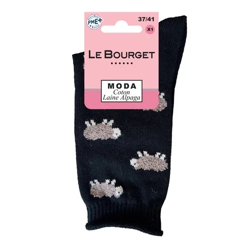 Ponožky s vlnou a motívom barančekov