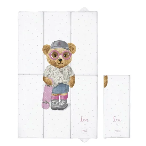 CEBA BABY Podložka prebaľovacia cestovná (80x50) Fluffy Puffy Lea