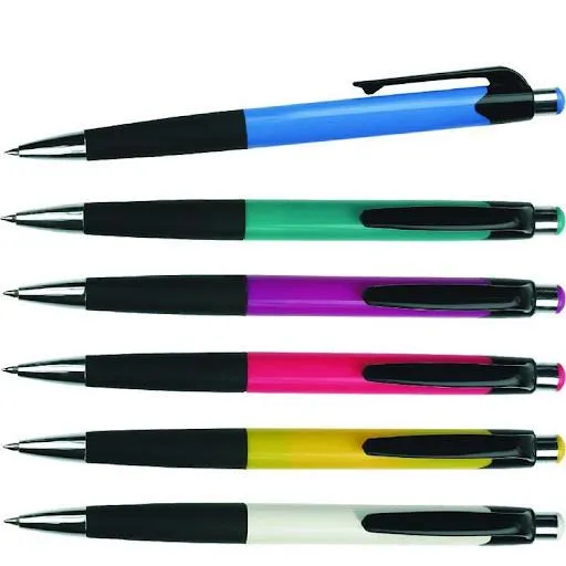 Guľôčkové pero Empen Colombo plast 0,5mm modré telo mix