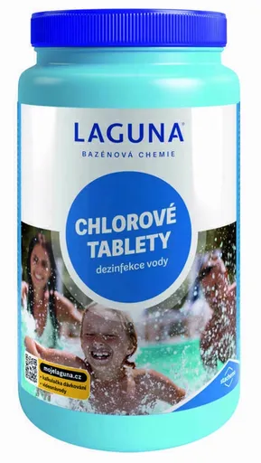 LAGUNA - Chlórové tablety pre celosezónnu údržbu bazénovej vody 1 kg