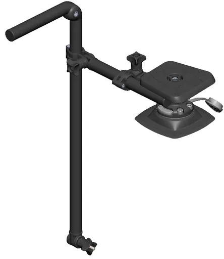 Fasten držiak sondy sonaru 600 mm set s plochou pre obrazovku a rýchloupínacím držiakom