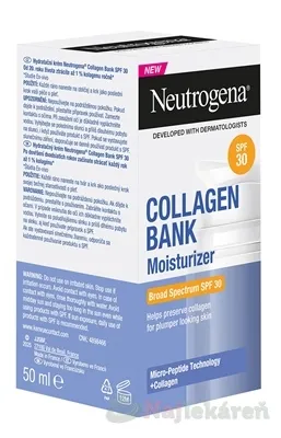 NEUTROGENA Collagen Bank Moisturizer hydratačný krém SPF30