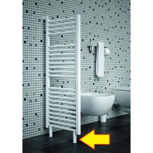 Isan Palmyra uchytenie radiátora do priestoru chróm O11D22C3R