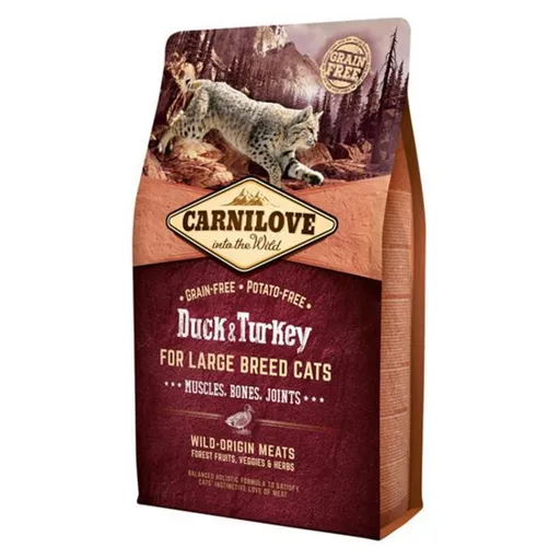 CARNILOVE Duck & Turkey granule pre mačky 1 ks, Hmotnosť balenia: 2 kg