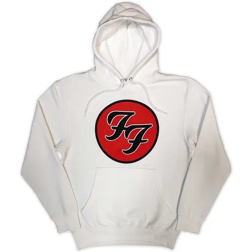 Foo Fighters mikina FF Logo Biela M