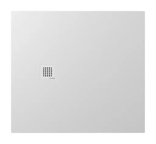 POLYSAN - TRENECA sprchová vanička z liateho mramoru s možnosťou úpravy rozmeru 110x100cm, biela matná 84312.11