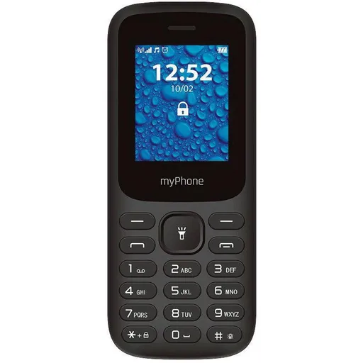 2220 ČIERNY TLAČIDLOVÝ TELEFÓN myPhone
