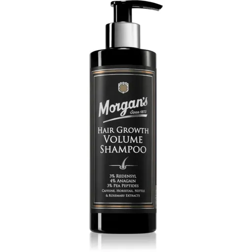 Morgan's Hair Growth Volume Shampoo šampón pre podporu rastu vlasov pre mužov 250 ml