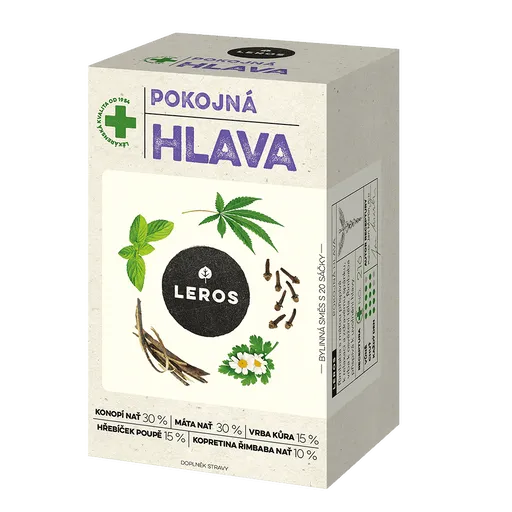 LEROS Pokojná hlava 20 sáčkov